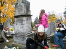 Wizyta koła historycznego na cmentarzu-5